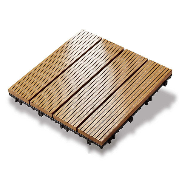 WPC Decking Tiles 300/300/20 - Natural - Price/Tile