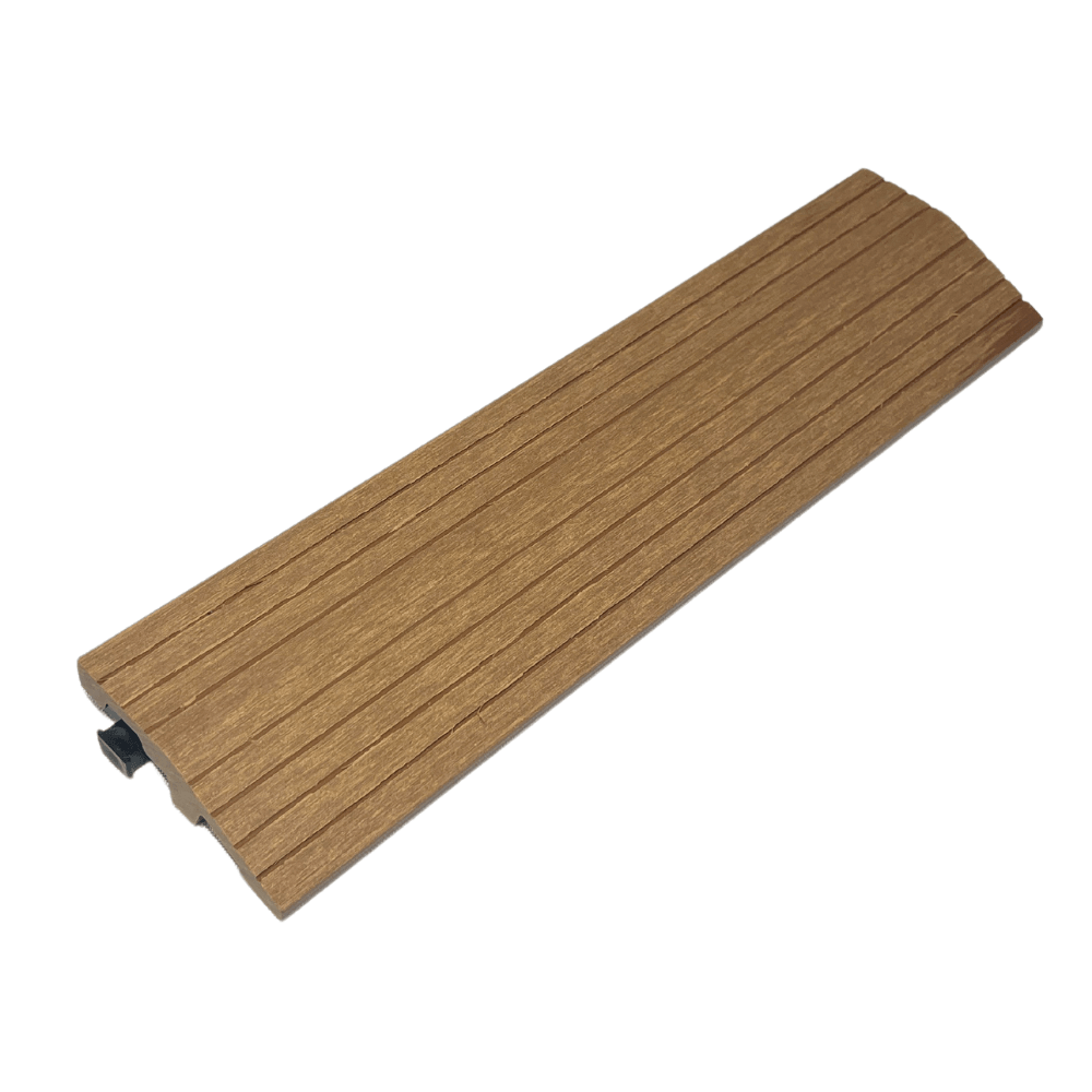 WPC Decking Tile - Edge Ramp - Natural – Flecor Australia